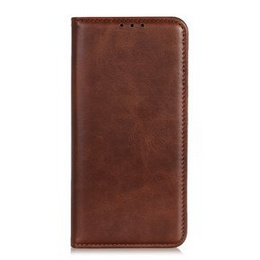Flipové puzdro pre Samsung Galaxy M51, Split Leather, hnedé