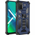 Obal na mobil pre Samsung Galaxy A03s, Armor Kickstand, modré