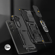 Obal na mobil pre Samsung Galaxy Z Fold6 5G, CamShield Slide, čierne