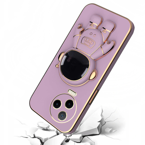 Obal na mobil pre Infinix Note 12 2023, Astronaut, fialové