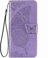 Klapkové puzdro pre Oppo Reno 12FS / 12F, Butterfly, fialové