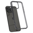 Puzdro Spigen pre iPhone 16 Pro, Ultra Hybrid, sivé + tvrdené sklo 9H