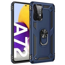 Pancierované obal na mobil pre Samsung Galaxy A72 5G, Nox Case Ring, modré