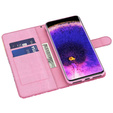 Klapkové puzdro pre Oppo A17, Wallet Light Spots Decor Butterfly, modré