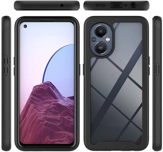 Puzdro pre Oppo Reno7 Lite, Shockproof, s fóliou, modré