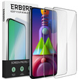 2x tvrdené sklo pre Samsung Galaxy M51, ERBORD 9H Hard Glass na displeji