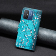 Klapkové puzdro pre Xiaomi Redmi 12C, Wallet, sakura, modré