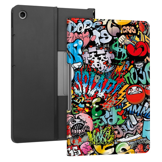 Puzdro pre Lenovo Tab Plus, Smartcase, graffiti