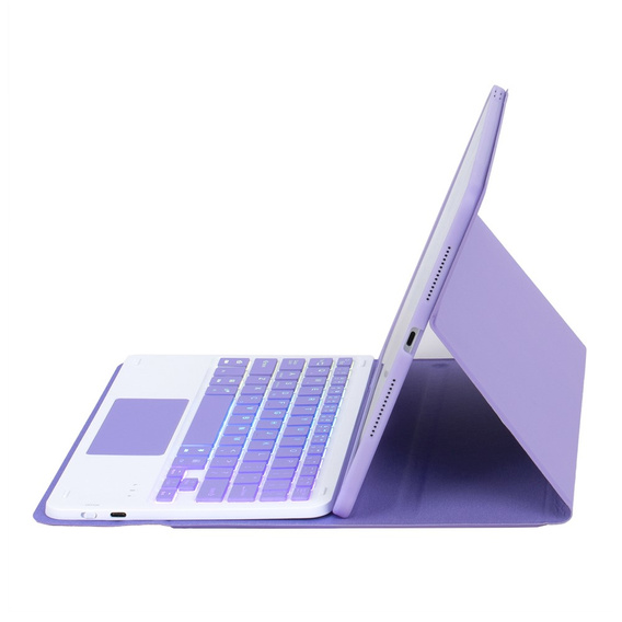 Puzdro s podsvietenou Bluetooth klávesnicou a touchpadom pre Samsung Galaxy Tab A11+