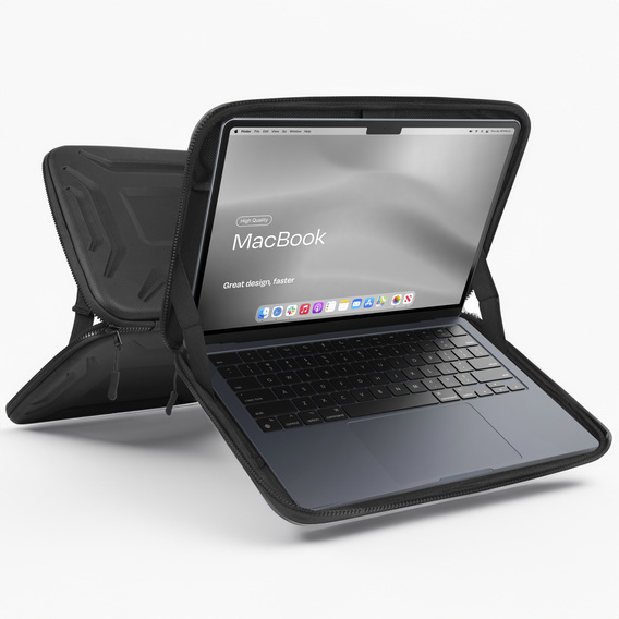ERBORD Pevné ochranné puzdro pre 14-palcový notebook