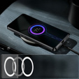 Ochranné puzdro na fotoaparát pre OnePlus 11 5G, CamShield MagSafe, transparentné / čierne