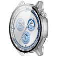 Puzdro 2v1 + tvrdené sklo pre Huawei Watch GT 5 46mm, priehľadné