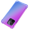 Puzdro pre Xiaomi Redmi 12C, Gradient Dropproof, Fialová / modrá