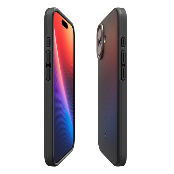 Spigen puzdro pre iPhone 17, Thin Fit MagSafe, čierne