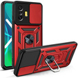 Obal na mobil pre Xiaomi Poco F4 GT, CamShield Slide, červené