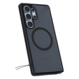 Puzdro MagSafe Spigen pre Samsung Galaxy S25 Ultra, Ultra Hybrid, matný / čierny + tvrdené sklo 9H