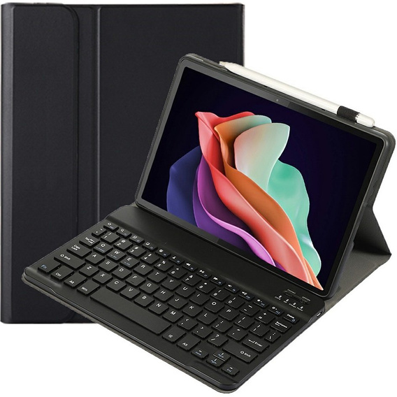 Puzdro + klávesnica Lenovo Tab M9, čierne