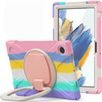 Detské puzdro pre Samsung Galaxy tab A8 10.5 SM-X200 SM-X205, pancierované s popruhom, modré