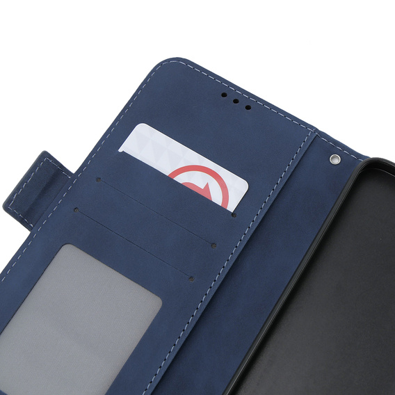Klapkové puzdro pre Oppo A38 4G / Oppo A18 4G, Card Slot, modré
