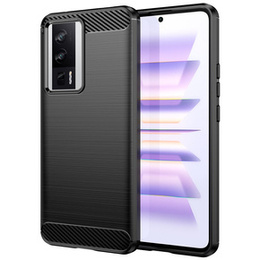 Obal na mobil pre Poco F5 Pro 5G, Carbon, čierne