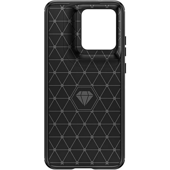 Obal na mobil pre Motorola Edge 50 Neo / Motorola ThinkPhone 25, Carbon, čierne