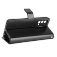Klapkové puzdro pre Realme GT Master, Crazy Horse Wallet, čierne