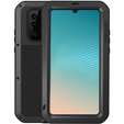 Love Mei Obal na mobil pre Huawei P30 Pro, armored with glass, čierne