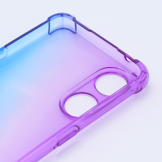 Puzdro pre Oppo Reno8 T, Gradient Dropproof, Fialová / modrá
