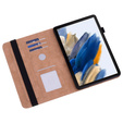 Puzdro pre Samsung Galaxy Tab A9+, Butterfly, hnedé