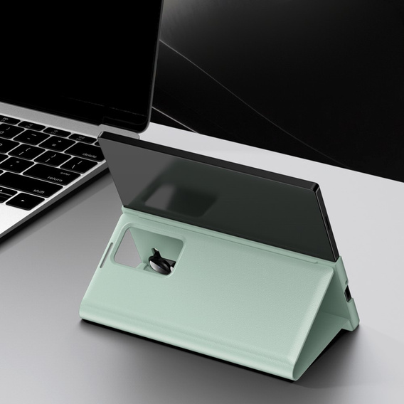 Flipové puzdro pre Samsung Z Fold5 5G, Smart View Wallet, zelený