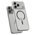Spigen Ultra Hybrid MagSafe puzdro pre iPhone 17 Pro, číre / grafitové