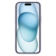 Obal na mobil pre iPhone 15, Silicone Lite, fialové