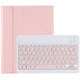 Puzdro + klávesnica Lenovo Tab P11 J606F / P11 5G J607Z, ružové rose gold