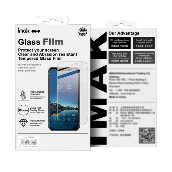 Tvrdené sklo IMAK s polohovacím rámom pre Xiaomi Poco F8 Pro