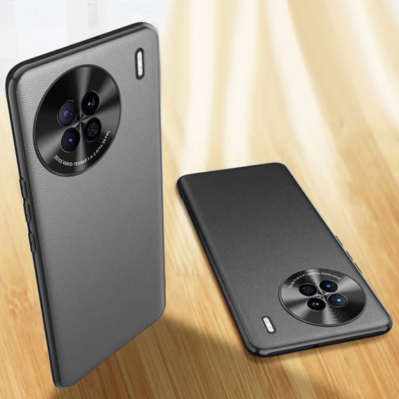 Kožené puzdro pre Vivo X90 Pro 5G, leather hybrid, čierne