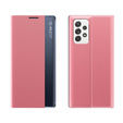 Flipové puzdro pre Samsung Galaxy A32 5G, Side View, ružové