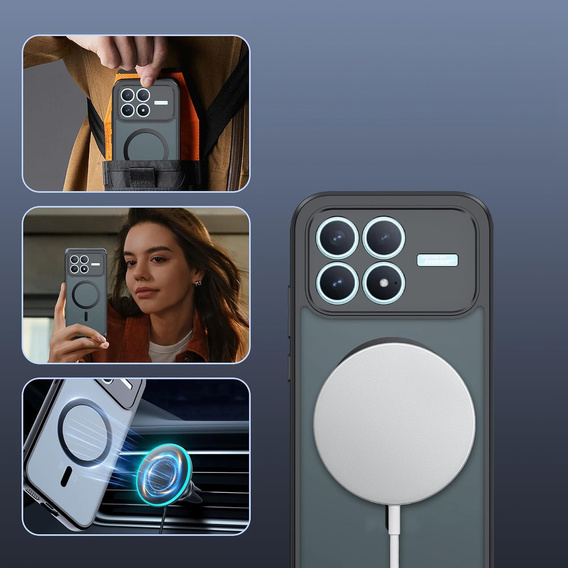 MagSafe ERBORD matné puzdro pre Xiaomi Poco F8 Pro