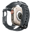Pasek z etui Spigen do Apple Watch 4/5/6/7/8/SE 44/45mm, Rugged Armor Pro, Szary