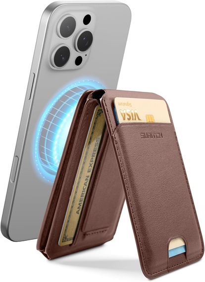 Magnetická peňaženka so stojanom a funkciou NFC SURITCH pre iPhone 16 Pro