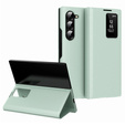 Flipové puzdro pre Samsung Z Fold5 5G, Smart View Wallet, zelený