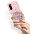 Obal na mobil pre Vivo S7E/ Y73S/ Y70/ V20 SE, Glittery, ružové