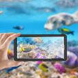 Vodotesné puzdro IP68 pre Samsung Galaxy S24 Ultra, Redpepper, čierne