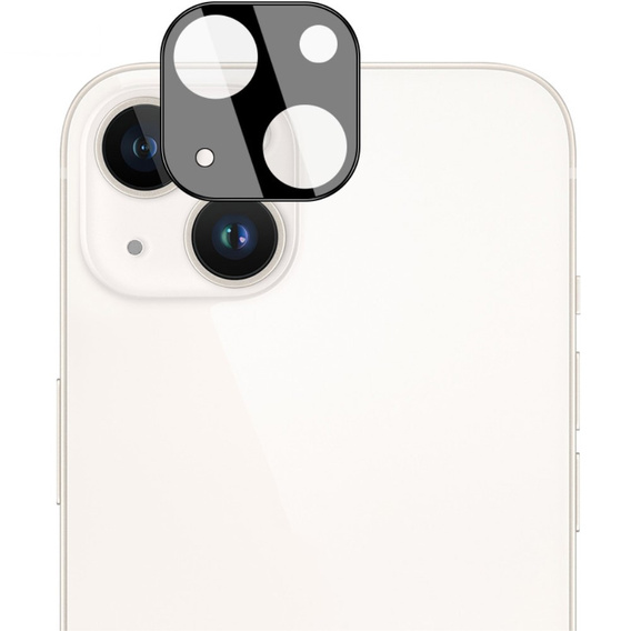 Sklo na fotoaparát IMAK pre iPhone 14 / 14 Plus, čierne
