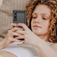 Obal na mobil pre Sony Xperia 1 V, Carbon, čierne