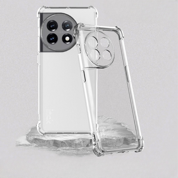 IMAK Obal na mobil pre OnePlus 11 5G, Dropproof, priehľadné