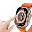 2x tvrdené sklo s montážnym rámom ERBORD pre Apple Watch Ultra 1/2/3 49 mm