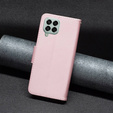 Klapkové puzdro pre Samsung Galaxy M33 5G, Wallet Litchi Magnet, ružové rose gold