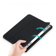 Puzdro pre Samsung Galaxy Tab S9, Smartcase s priestorom pre stylus, čierne