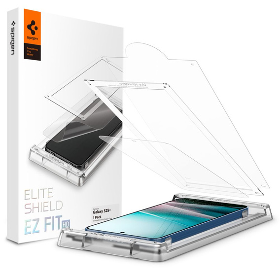 SPIGEN Szkło Hartowane do Samsung Galaxy S23, Glas.TR EZ Fit (2 sztuki)