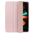 Puzdro pre iPad Pro 11 2021/2022, Smartcase s priestorom pre stylus, ružové